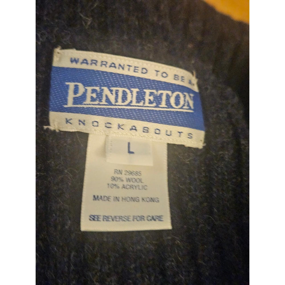 Pendleton Knockabouts Wool Blend Fair Isle Sweate… - image 2